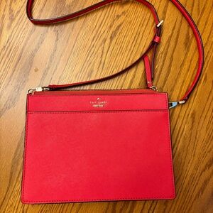 Kate Spade Cherry Red Cameron Clarise Crossbody Bag
